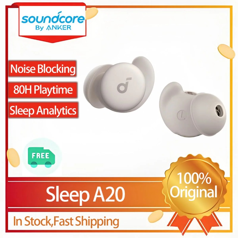 Anker Speaker Soundcore Boom 2 - Anker Soundcore Sleep A20 Sleep Earbuds
