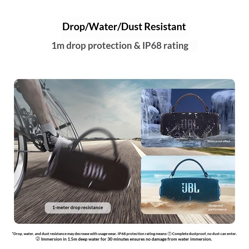 JBL CHARGE6 IP68 Dustproof Wat - đánh giá và giá Anker Speaker Soundcore Boom 2