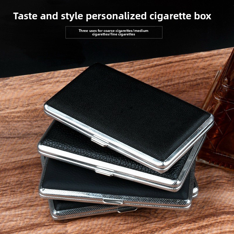New 5.5 slim metal leather Cig - đánh giá và giá Smoking & Vaping Accessories